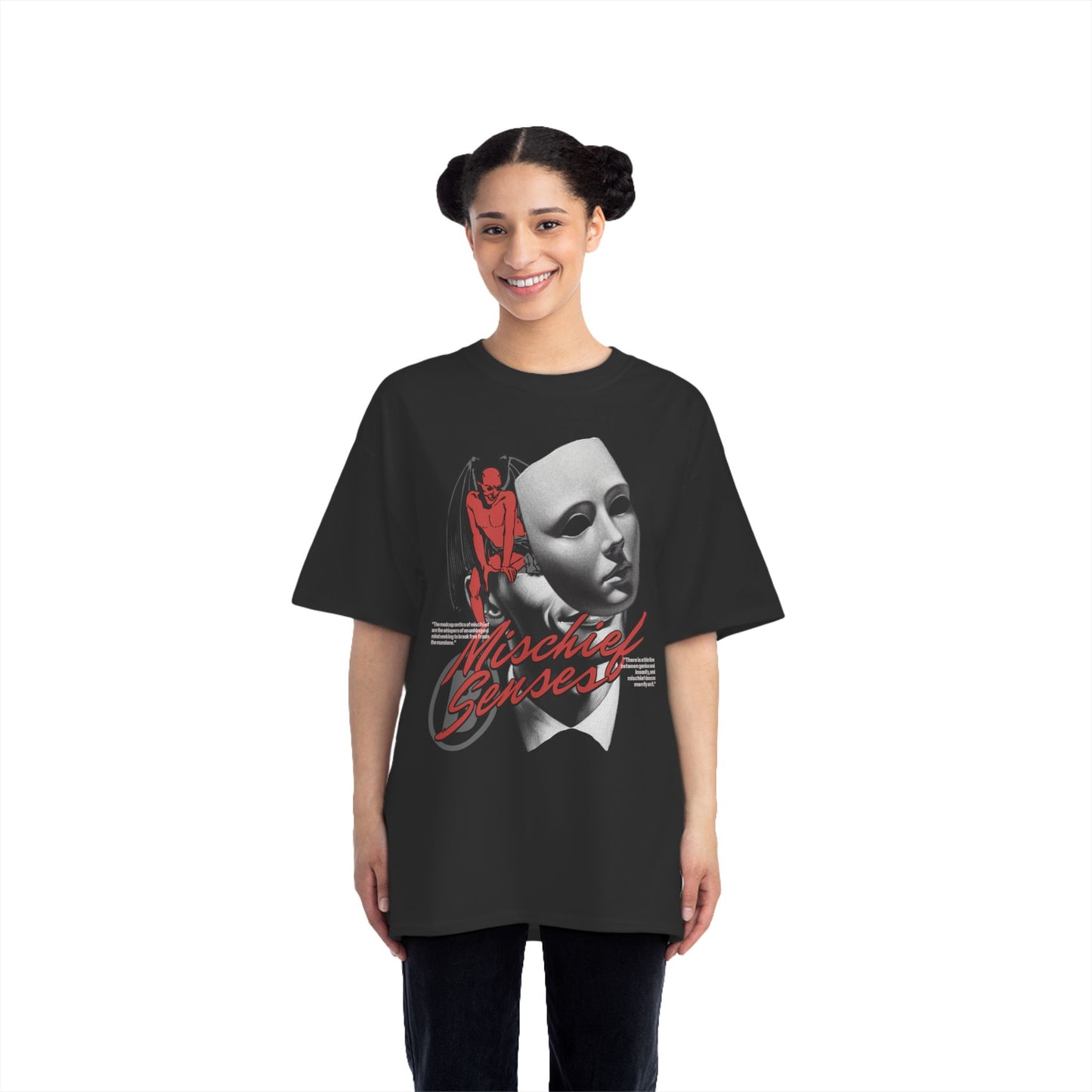 "Masked Up" Beefy T-Shirt