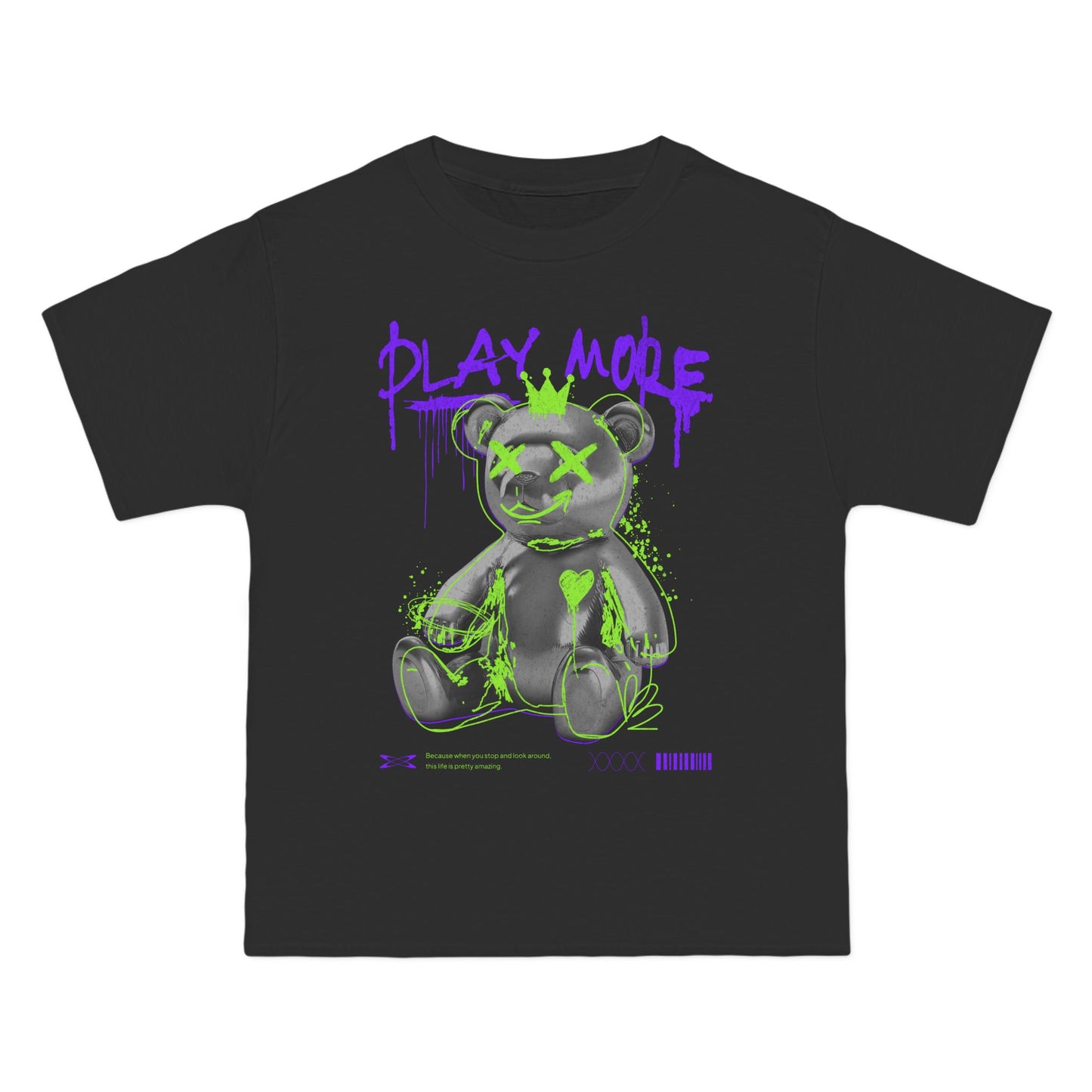 "Play More" Beefy T-Shirt