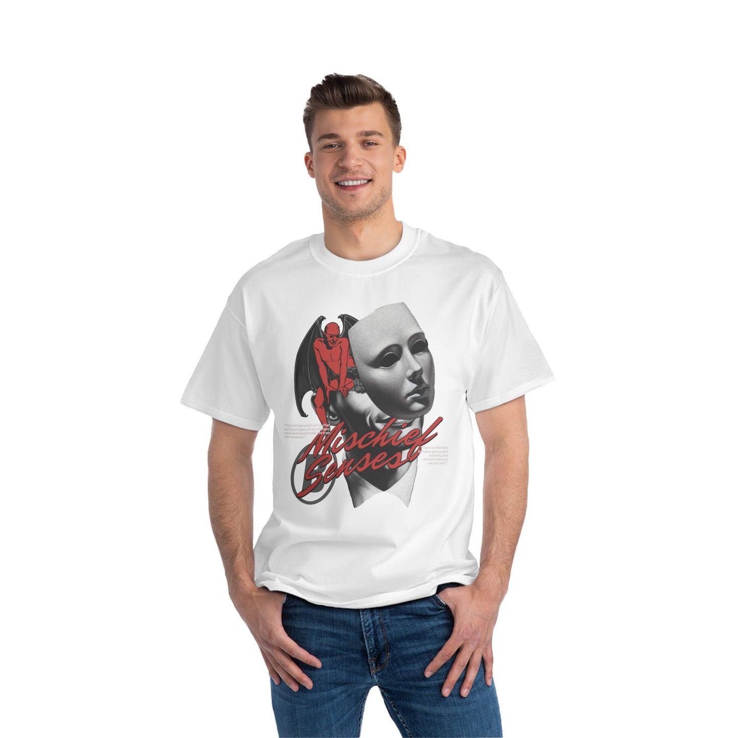 "Masked Up" Beefy T-Shirt